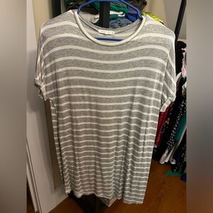 Striped T-shirt dress